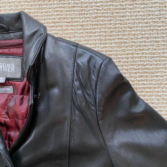 Wilson Lined Leather Jacket - Picture 6 of 13